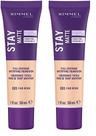 Base Rimmel Stay Matte Fair Beige 30 ml (pacote com 2)