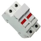 Base seccionadora bipolar p/ fusivel 10x38 32a
