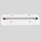 Base Sobrepor Para Spot Trilho Branco 21,5cm Embu Led