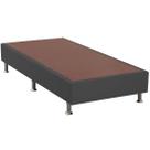 Base Solteirão Cama Box 25x108x188 material sintético Cor Preto
