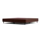 Base Sommier Camurça Marrom Queen (158x198x30) - Ortobom