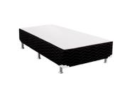 Base Sommier Light Preto Solteiro (88x188x31) - Ortobom Base Sommier Light Preto Solteiro (88x188x31) - Ortobom
