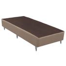 Base Sommier Linho Solteiro 88x188x30cm Ortobom Bege
