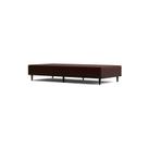 Base Sommier material sintético Marrom Solteiro (88x188x36) - Ortobom