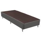 Base Sommier Veludo Cinza Solteiro (88x188x30) - Ortobom Base Sommier Veludo Cinza Solteiro (88x188x30) - Ortobom