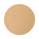 Base Sousplat 30cm Circulo Bolacha Mdf Cru Redonda Kit 10un