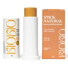 Base Stick Biobio com Cobertura e Protetor Solar Fps33 cor Mascavo Tom400 Natural & Vegana