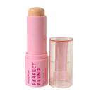 Base Stick Ruby Rose Perfect Blend Em Bastão Cremosa Acabamento Natural