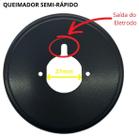 Base Suporte da Trempe Fosco Semi Rápido Cooktop Fischer Platinium