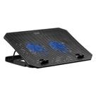 Base suporte Notebook Gamer Ac392 15,6 2x Cooler Led Azul