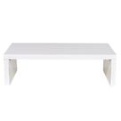 Base Suporte Para Monitor Tela MDF 10x35x20cm Branco