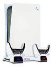Base Suporte Ps5 Com Resfriador Carregador De Controle Oivo