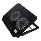 Base Suporte Resfriador Notebook 2 Coolers LED Informática