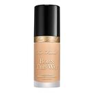 Base Too Faced Born This Way, cobertura média-total, 30 ml