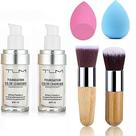 Base UCANBE TLM que muda de cor 30 mL com pincéis e esponja