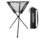 BaseGoal Caddy de Beisebol com Suporte para Batida e Cesto para Bolas BaseGoal Caddy de Beisebol com Suporte para Batida e Cesto para Bolas