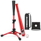 BaseGoal Tee Ajustável para Treino de Beisebol Infantil 52-75 cm