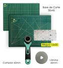 Bases De Corte A3 Placa de Mesa 45x30 Régua de Acrílico 15x30 Cortador 45mm Disco Reserva