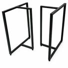 BASES de MESA Estilo INDUSTRIAL Modelo T 75x60cm Kit c/2un