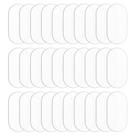 Bases em miniatura FINGERINSPIRE, 30 peças, acrílico transparente, oval, 25 x 50 mm Bases em miniatura FINGERINSPIRE, 30 peças, acrílico transparente, oval, 25 x 50 mm