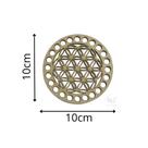 Bases MDF Crochê/Fio de Malha Modelos - 10cm de Diâmetro