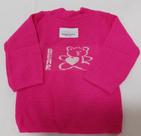 Básica De Lã Blusa Bebê Menina Inverno Infantil Várias Cores