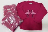 Básica De Lã Blusa Bebê Menina Tm 2 4 6 Infantil Inverno 932