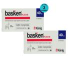 Basken Plus 40 para Cães e Gatos 1 comp para cada 10Kg cx com 4 comp Kit com 2 Basken Plus 40 para Cães e Gatos 1 comp para cada 10Kg cx com 4 comp Kit com 2