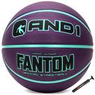 Basketball AND1 Fantom Rubber tamanho oficial 7 (29,5 cm)
