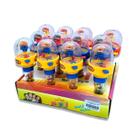 Basketoys Cesta de Basquete c/ tubo de balinha tutti frutti com 12 unidades