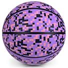 Basquete de borracha PECOGO, tamanho 6 a 72 cm, interior e exterior, roxo