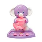 Basquete Infantil - Play Time - Elefantinho - Rosa - Cotiplás