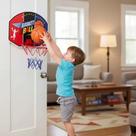 Basquete jogo infantil tabela cesta raquete baseball bola kit esporte arremesso