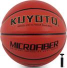 Basquete KUYOTQ tamanho 7, couro de microfibra, 75 cm, interior e exterior