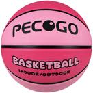 Basquete PECOGO, tamanho 6, 72 cm, rosa borracha, interior e exterior