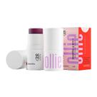 Bastão 3 em 1 Ollie Blush, Batom e Sombra FPS95 Cor Amora 4,5g