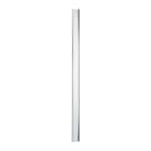 Bastão Agitador 10x300mm Vidro Maciço Resistente Com Pontas Lapidadas