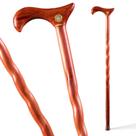 Bastão de caminhada Brazos Twisted Cedar Derby Handle 86 cm