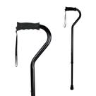 Bastão de caminhada Carex com alça macia ajustável preta 74-97 cm Bastão de caminhada Carex com alça macia ajustável preta 74-97 cm