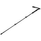 Bastão de caminhada Dilwe Carbon Fiber 3 seções retrátil preto