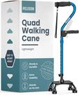 Bastão de caminhada PELEGON Quad ajustável 8-10" Base 1,0 kg