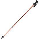 Bastão de Caminhada Trek Pro Ajustável de 65cm a 1,35m Duralumínio NTK Laranja Ideal para Trilhas e trekking