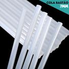 Bastão de Cola Quente CH Transparente 7mm X 30cm Pacote 1kg OEM
