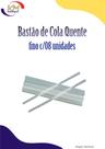 Bastão de cola quente fino c/08 unid. - Rhamos & Brito - cola adesiva, artesanato, colagem (9992572) Bastão de cola quente fino c/08 unid. - Rhamos & Brito - cola adesiva, artesanato, colagem (9992572)