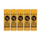 Bastão de Manteiga de Cacau COCOCARE 100% Pura 28 g, 5 Unidades