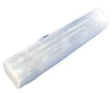 Bastão de Selenita Médio Natural - 100 Unidades de 16 a 18 cm - Cristal para Práticas Holísticas