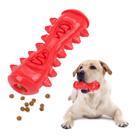 Bastão dispensador de guloseimas para limpeza de dentes Dog Chew Toy TPR Bastão dispensador de guloseimas para limpeza de dentes Dog Chew Toy TPR