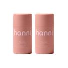 Bastão hidratante HANNI Fatty Body com ácidos graxos 75mL x2