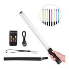 Bastão Led Rgb Luxceo Q508 Profissional Com Controle Remoto Cor da estrutura Preto 110V/220V