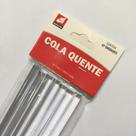 Bastão Refil De Cola Quente Fino - Transparente - 7mm- 14pçs